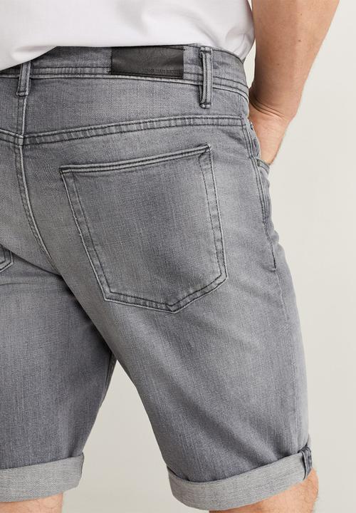 MANGO - Rock bermuda shorts - grey