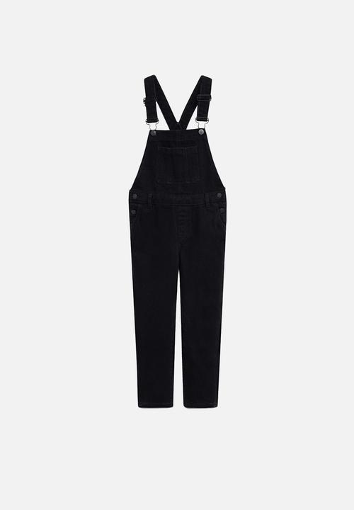 MANGO - Amara dungarees - grey
