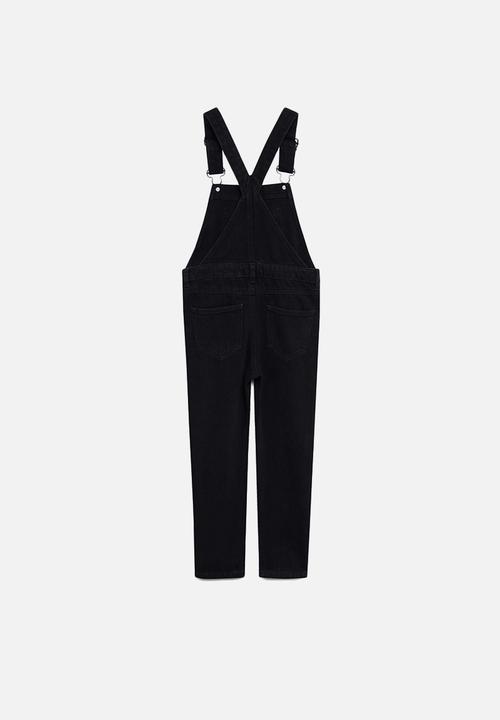 MANGO - Amara dungarees - grey