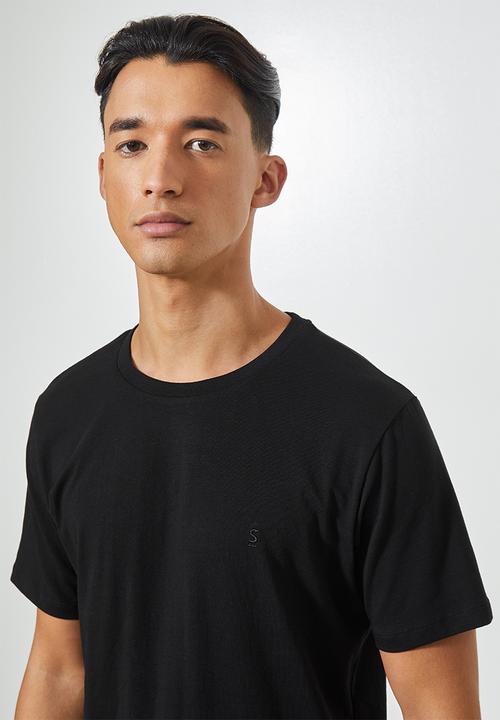 Superbalist - York premium crew neck - black