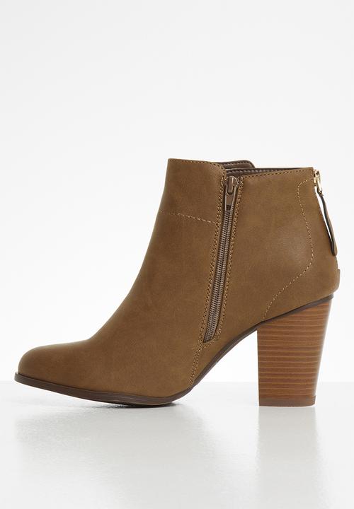 Miss Black - Ahlam 3 ankle boot - tan