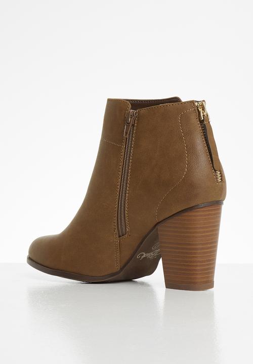Miss Black - Ahlam 3 ankle boot - tan