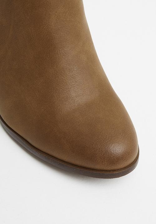 Miss Black - Ahlam 3 ankle boot - tan