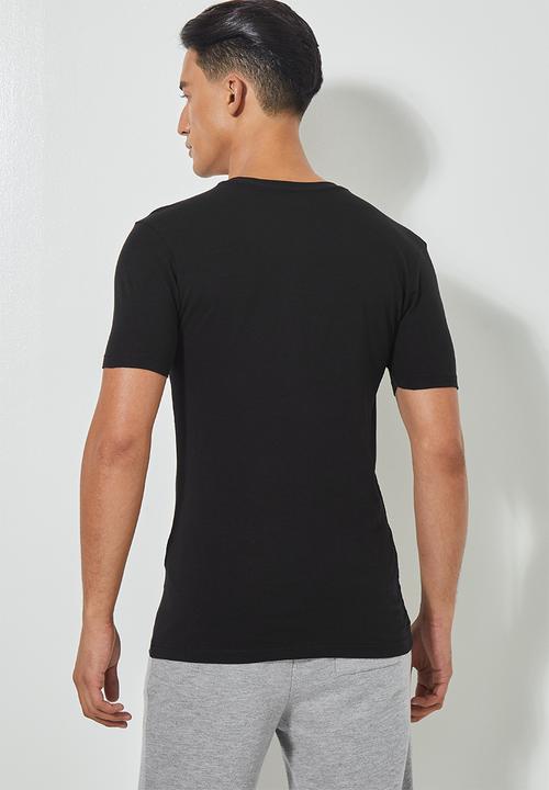 Superbalist - Dean v-neck tee - black