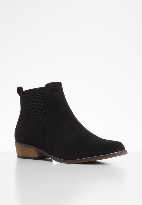 Butterfly Feet - Talia ankle boot - black