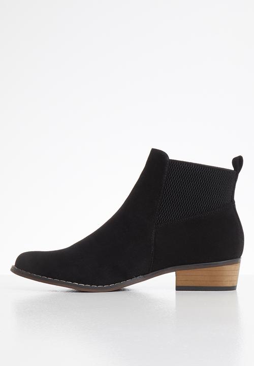 Butterfly Feet - Talia ankle boot - black