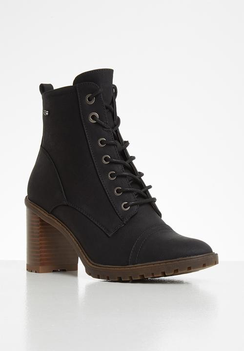 Miss Black - Omega 2 ankle boot - black