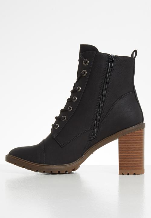 Miss Black - Omega 2 ankle boot - black