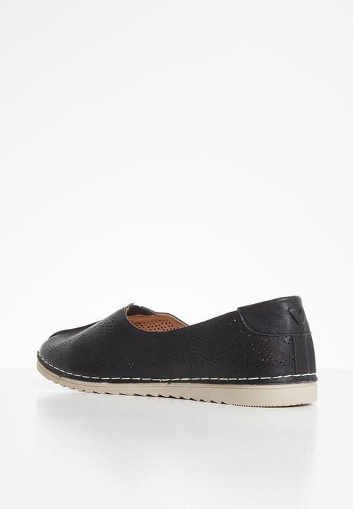 Butterfly Feet - Sandy slip on - black