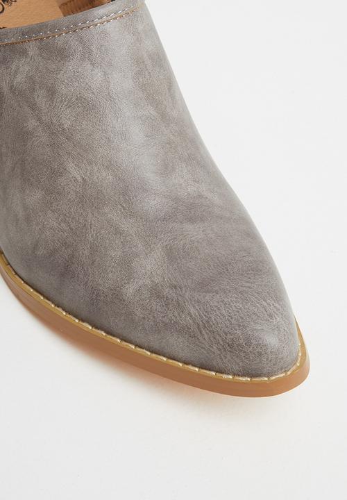 Butterfly Feet - Leo bootie - grey