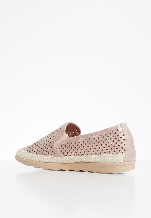 Butterfly Feet - Mary slip on - rose gold