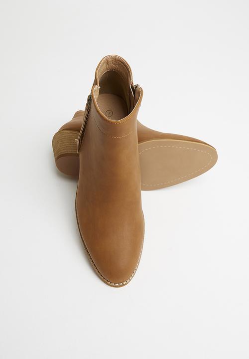 Miss Black - Vicky ankle boot - tan