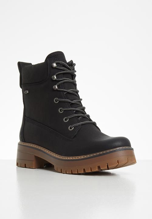 Miss Black - Fox 2 combat boot - black