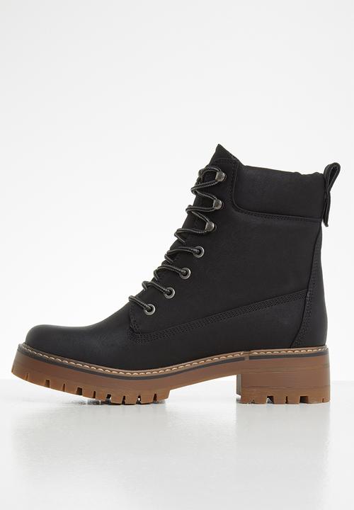 Miss Black - Fox 2 combat boot - black