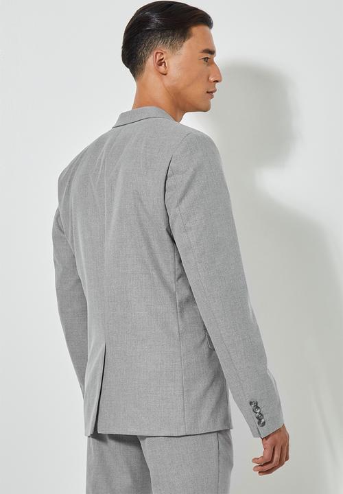 Superbalist - Regent slim fit blazer - grey