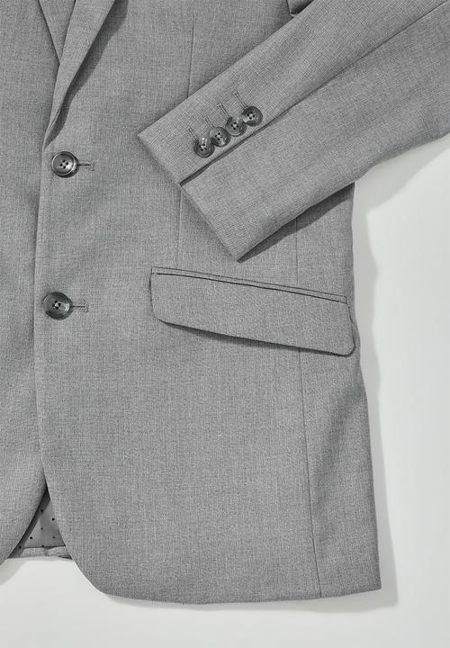 Superbalist - Regent slim fit blazer - grey