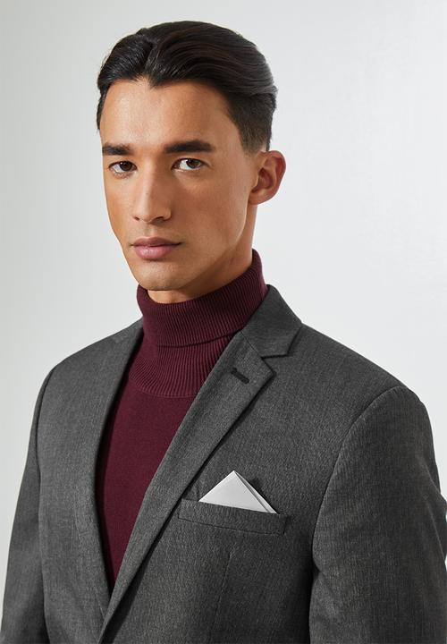 Superbalist - Regent slim fit blazer - grey