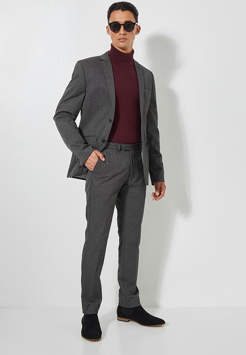 Superbalist - Regent slim fit trouser - grey
