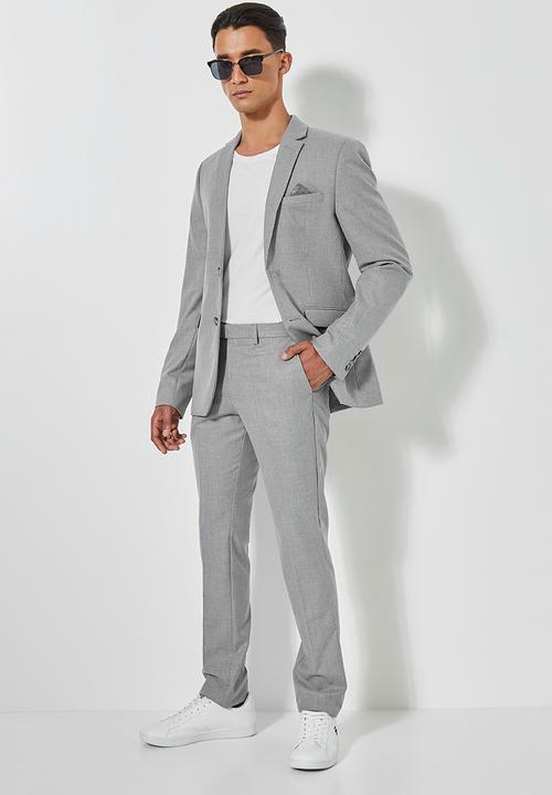 Superbalist - Regent slim fit trouser - grey