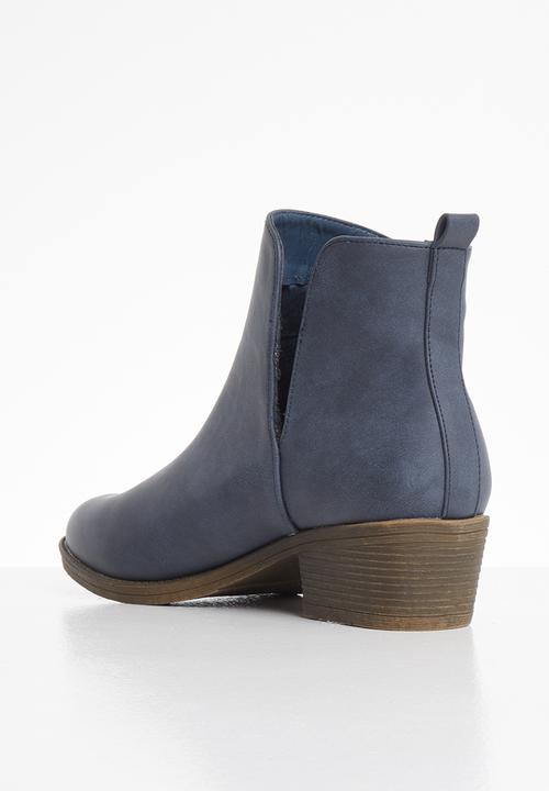 Butterfly Feet - Kelly ankle boot - navy