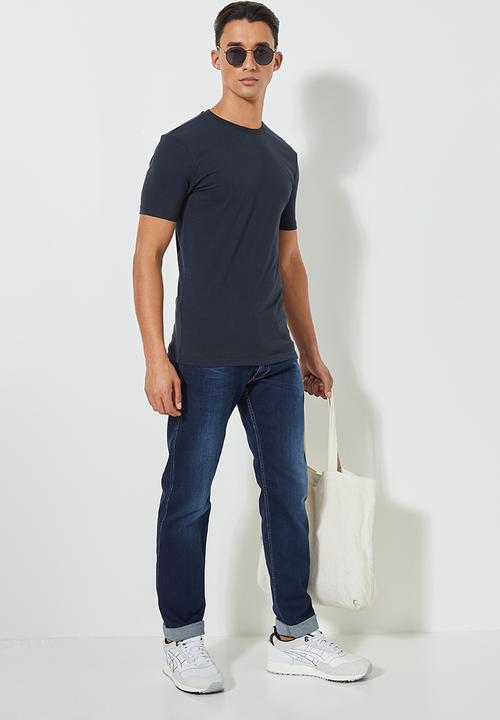 Superbalist - 3-pack Brando muscle fit crew neck tee - multi 