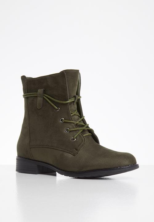 Butterfly Feet - Joana hiking boot - green