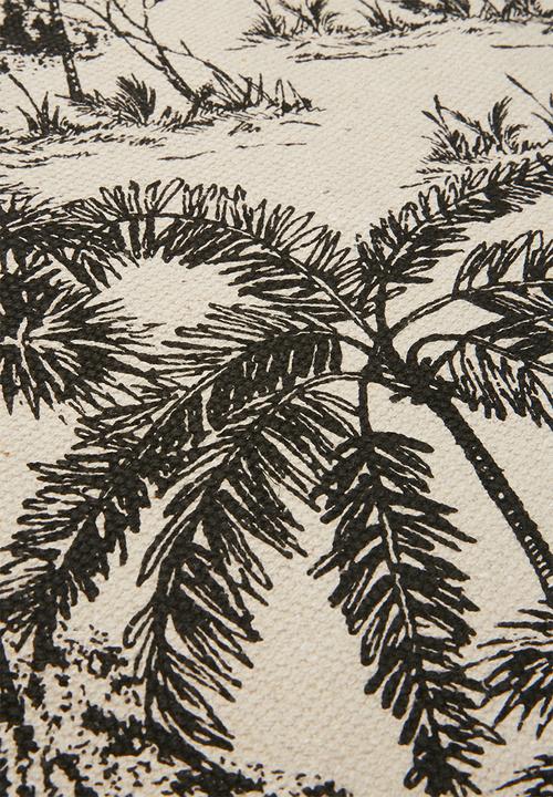 H&S - Dense forest mat - black & white