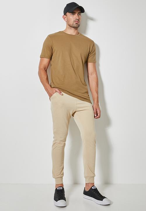 Superbalist - Nate crew neck tee - brown