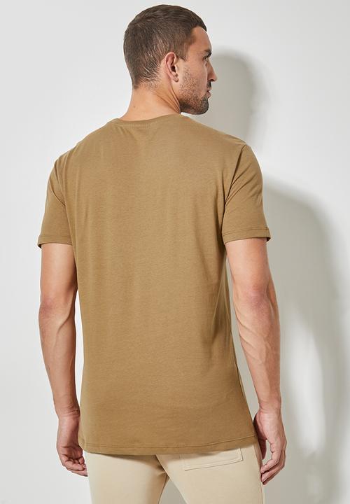 Superbalist - Nate crew neck tee - brown