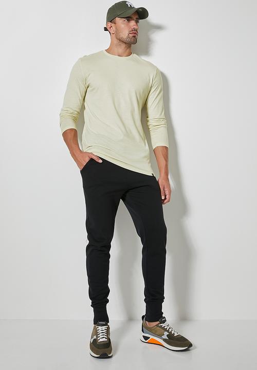Superbalist - Nate long sleeve crew neck tee - neutral