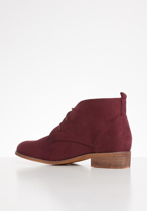 Superbalist - Jules ankle boot - burgundy