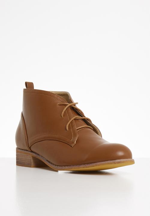 Superbalist - Danie lace-up boot - tan