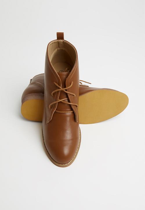 Superbalist - Danie lace-up boot - tan