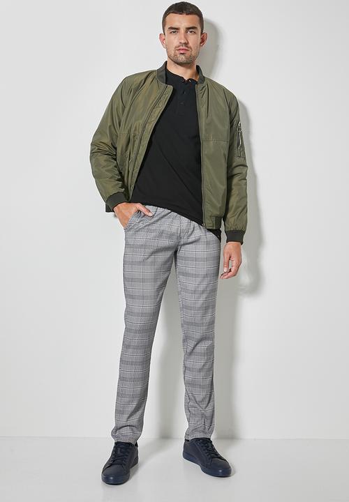 Superbalist - Siya long sleeve mandarin collar - black