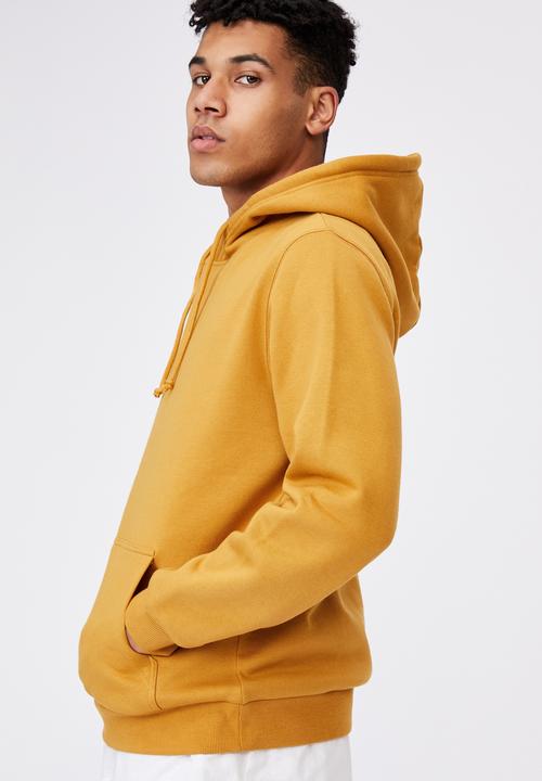 Factorie - Basic hoodie - yellow 