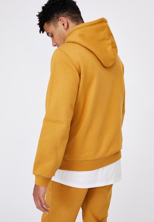 Factorie - Basic hoodie - yellow 
