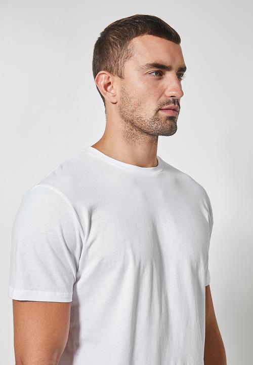 Superbalist - Nate crew neck tee - white