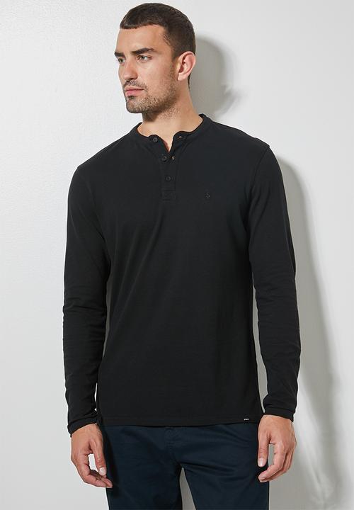 Superbalist - 3-pack siya l/s mandarin collar - multi