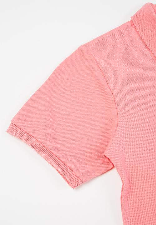 MINOTI - Boys basic pique polo - pink
