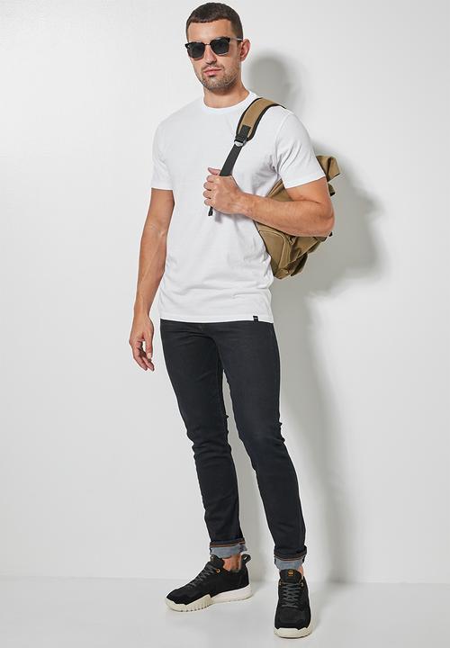 Superbalist - 2 Pack nate crew neck tee - white