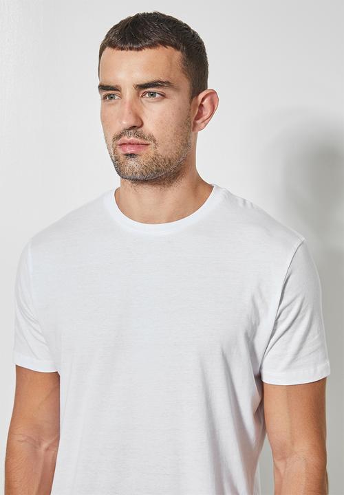 Superbalist - 2 Pack nate crew neck tee - white