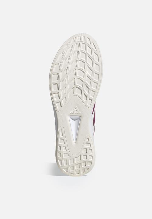 adidas Performance - QT Racer sport - chalk white/cherry met./silver met.
