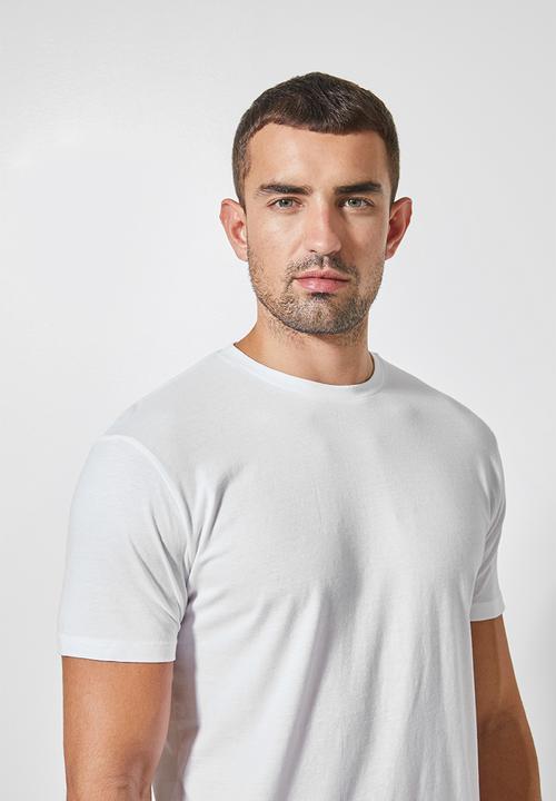 Superbalist - 2 Pack nate crew neck tee - black & white