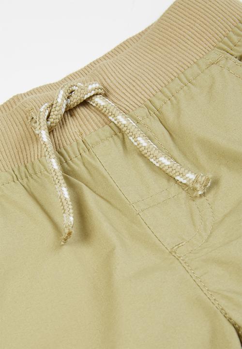 MINOTI - Boys basic poplin short - stone