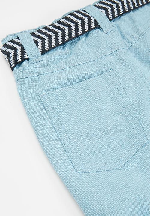 MINOTI - Oxford short - blue 