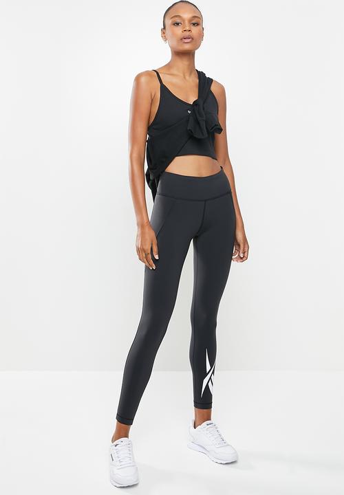 Reebok - Ts lux vector tights - black