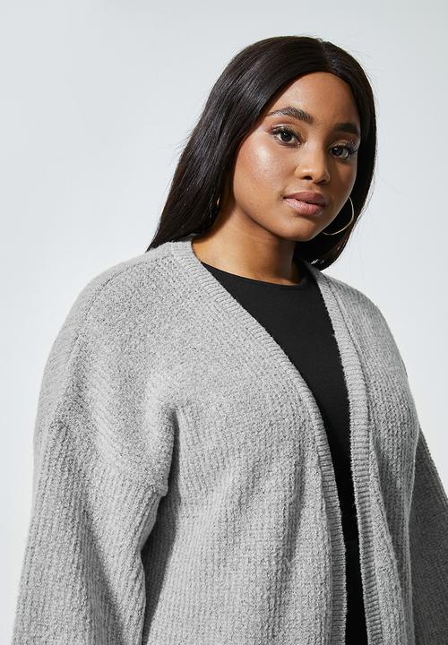 Superbalist - Soft knitwear cardi - grey