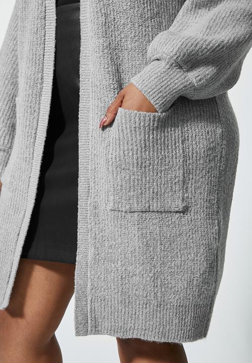 Superbalist - Soft knitwear cardi - grey