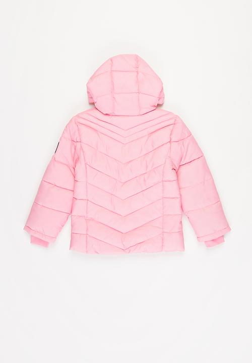 Nike - Nkg color block chevron puffer - pink