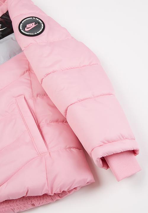 Nike - Nkg color block chevron puffer - pink